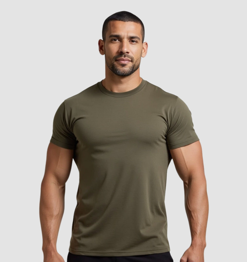 Das Tech-T-Shirt – Khaki