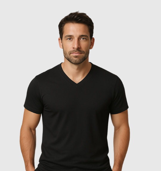 V-Ausschnitt-Shirts - Erste Version