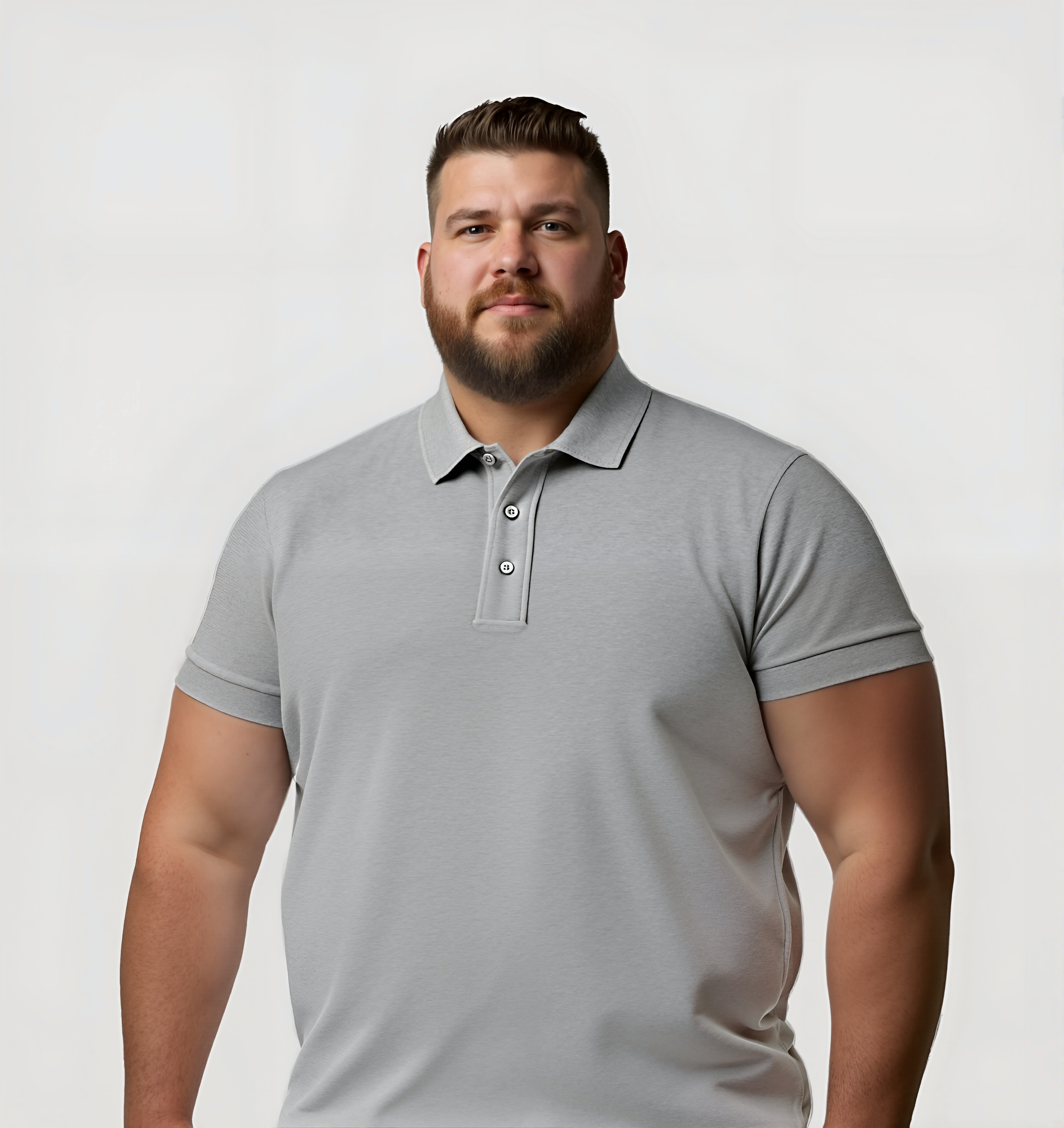 6er-Pack Poloshirts - Grau