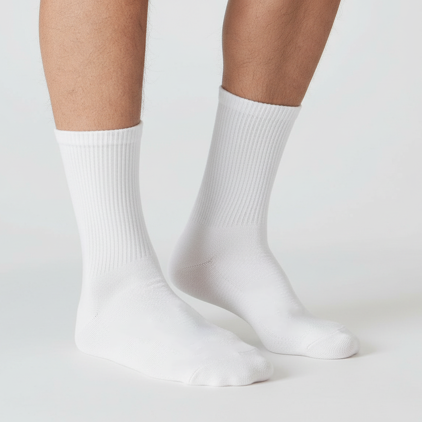 3er-Pack Socken – Weiss