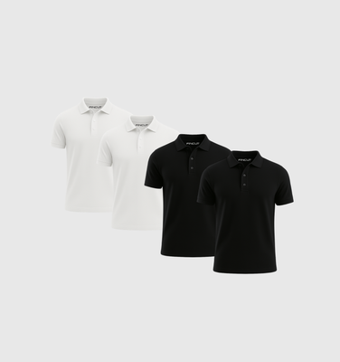 4er-Pack Poloshirts – Mix