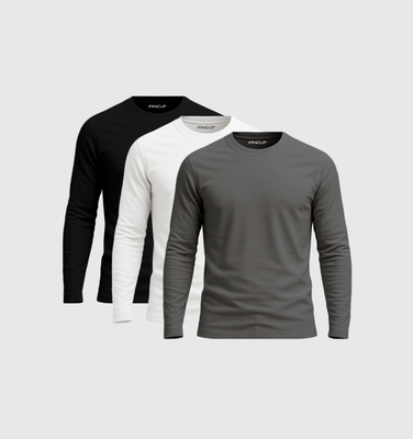 3er-Pack Langarmshirts – Abenteuer
