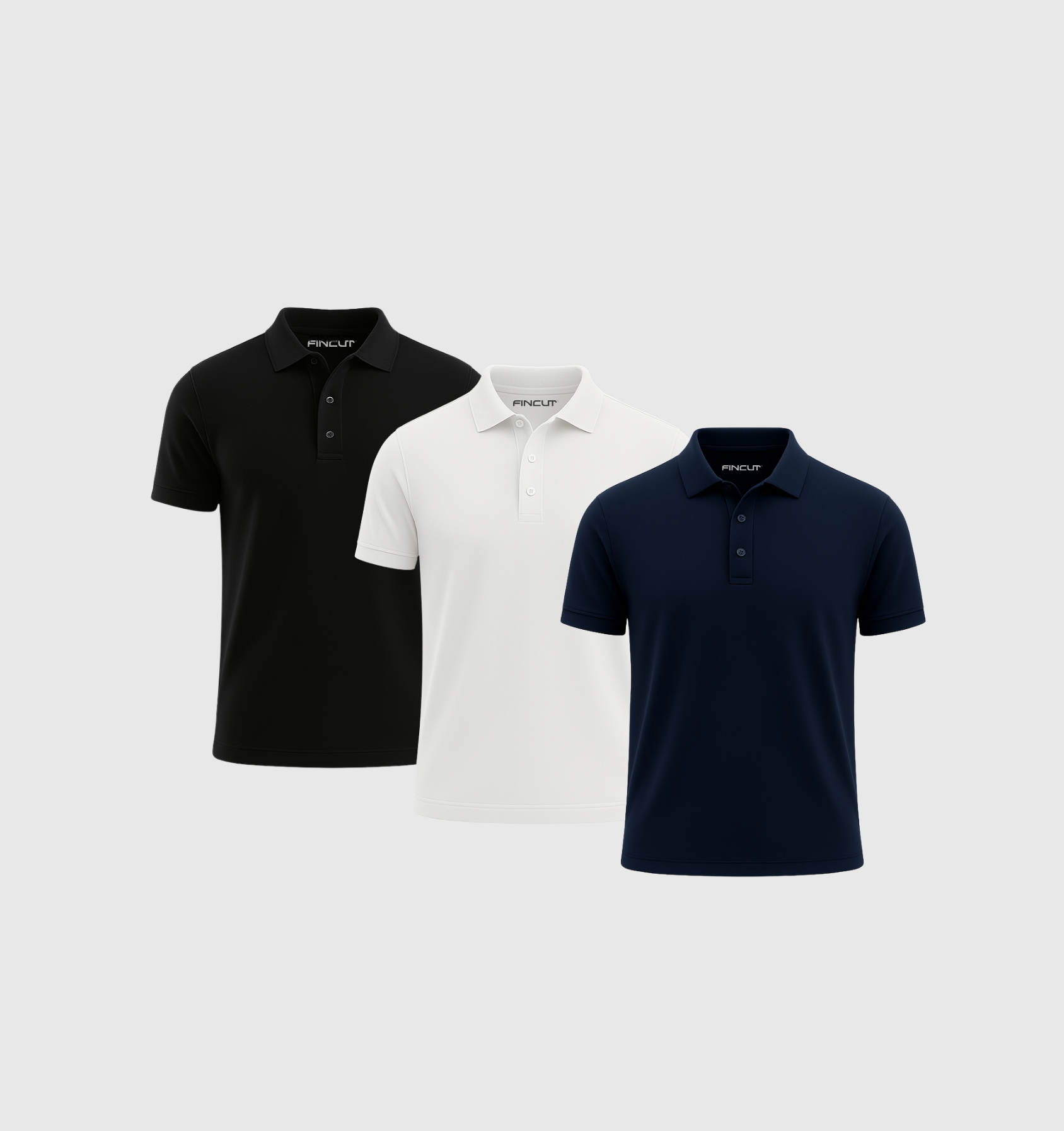 3er-Pack Poloshirts - Essential