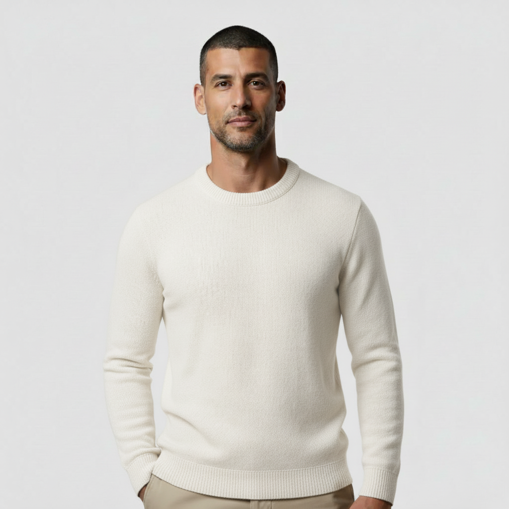 Einzelner Pullover – Weiss