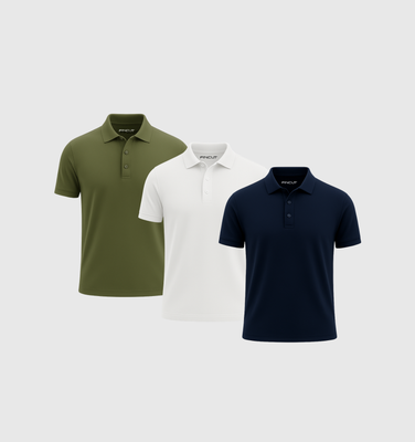 3er-Pack Poloshirts - Adventure