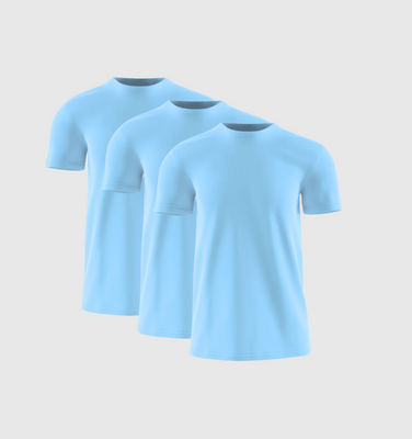 3er-Pack – Himmelblau