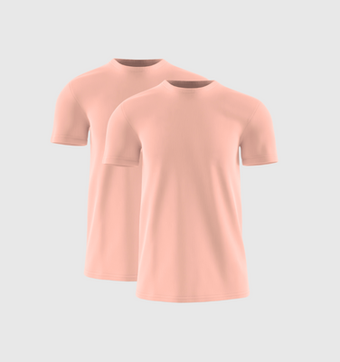 2er-Pack – Lachsfarben