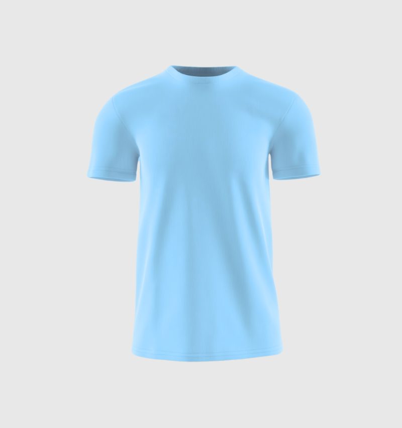 Tech-T-Shirt – Himmelblau