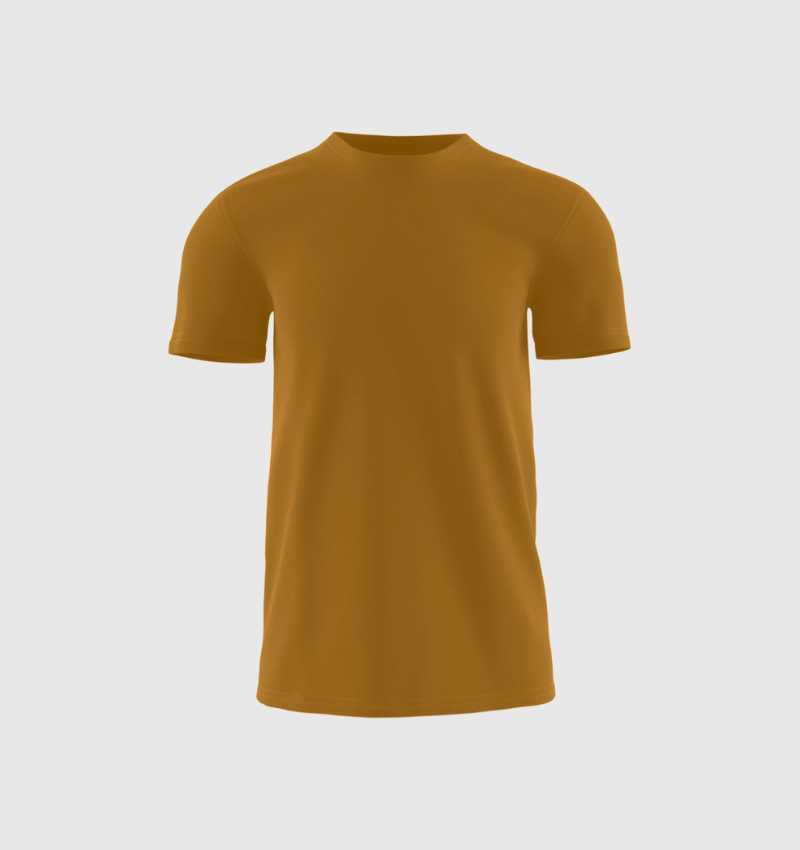 Tech-T-Shirt – Senfgelb