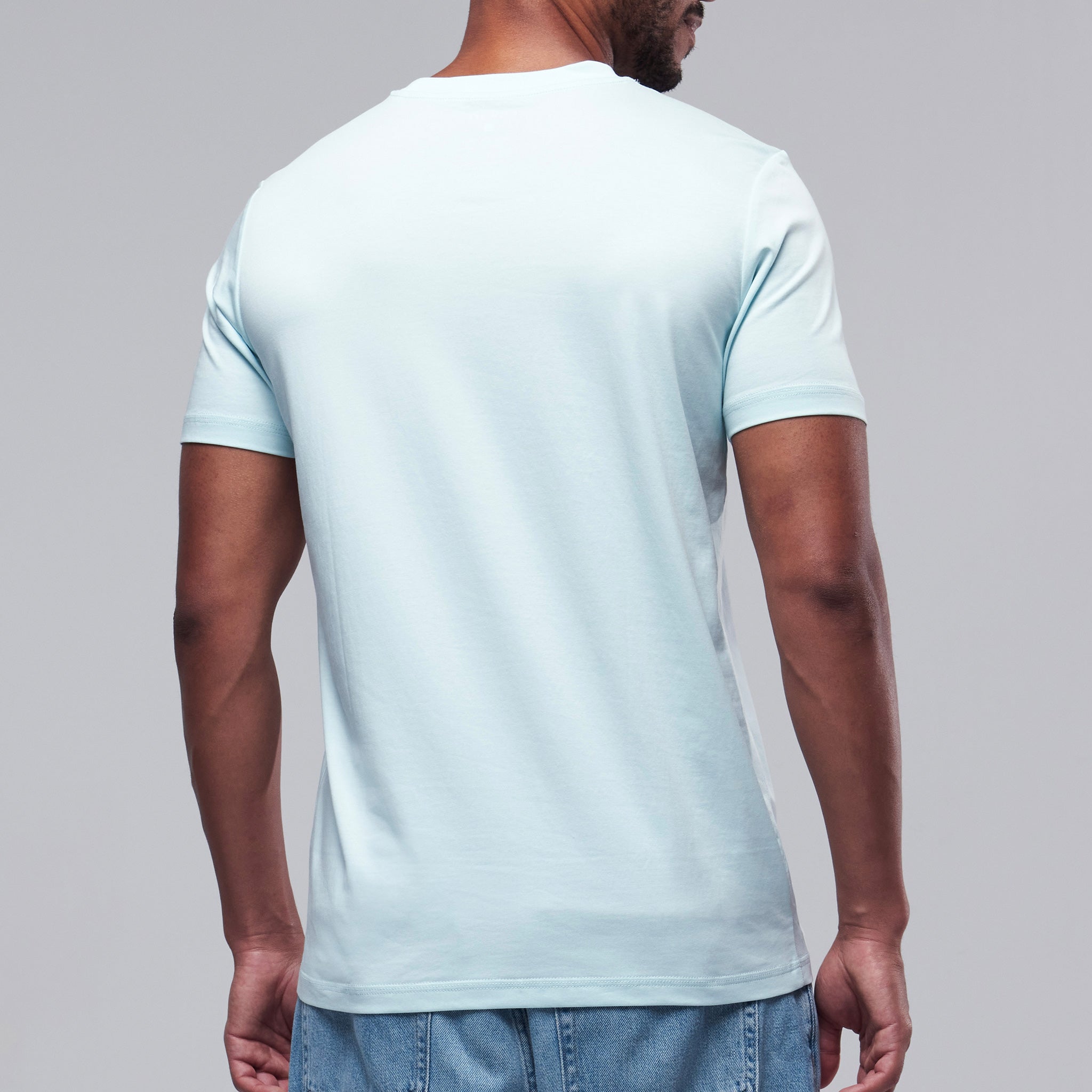 Das Tech-T-Shirt – Türkisblau