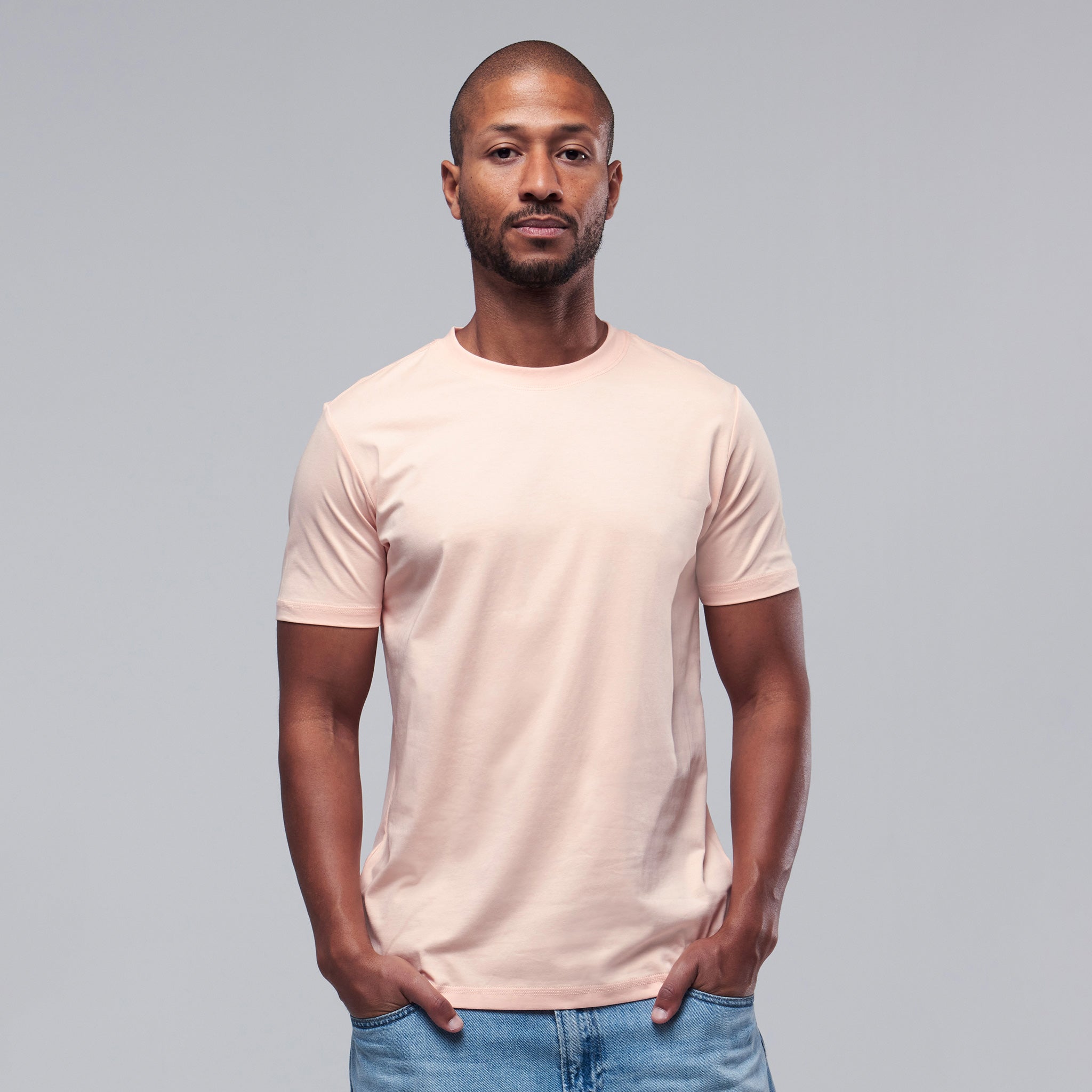 Das Tech-T-Shirt – Lachsrosa