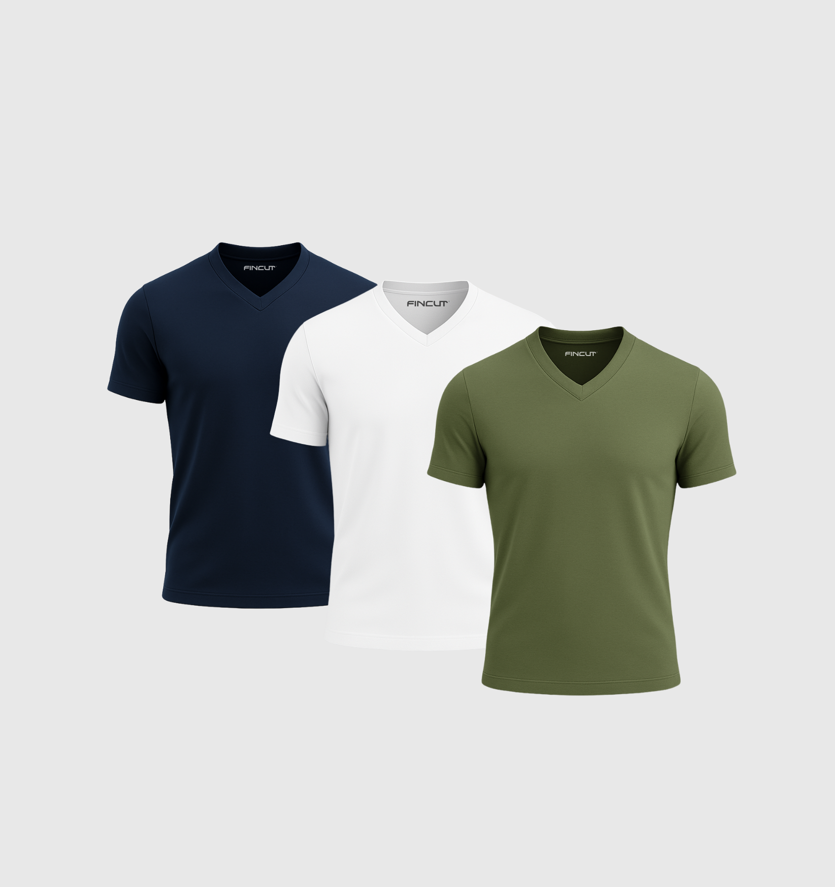 3er-Pack V-Ausschnitt-Shirts - Adventure
