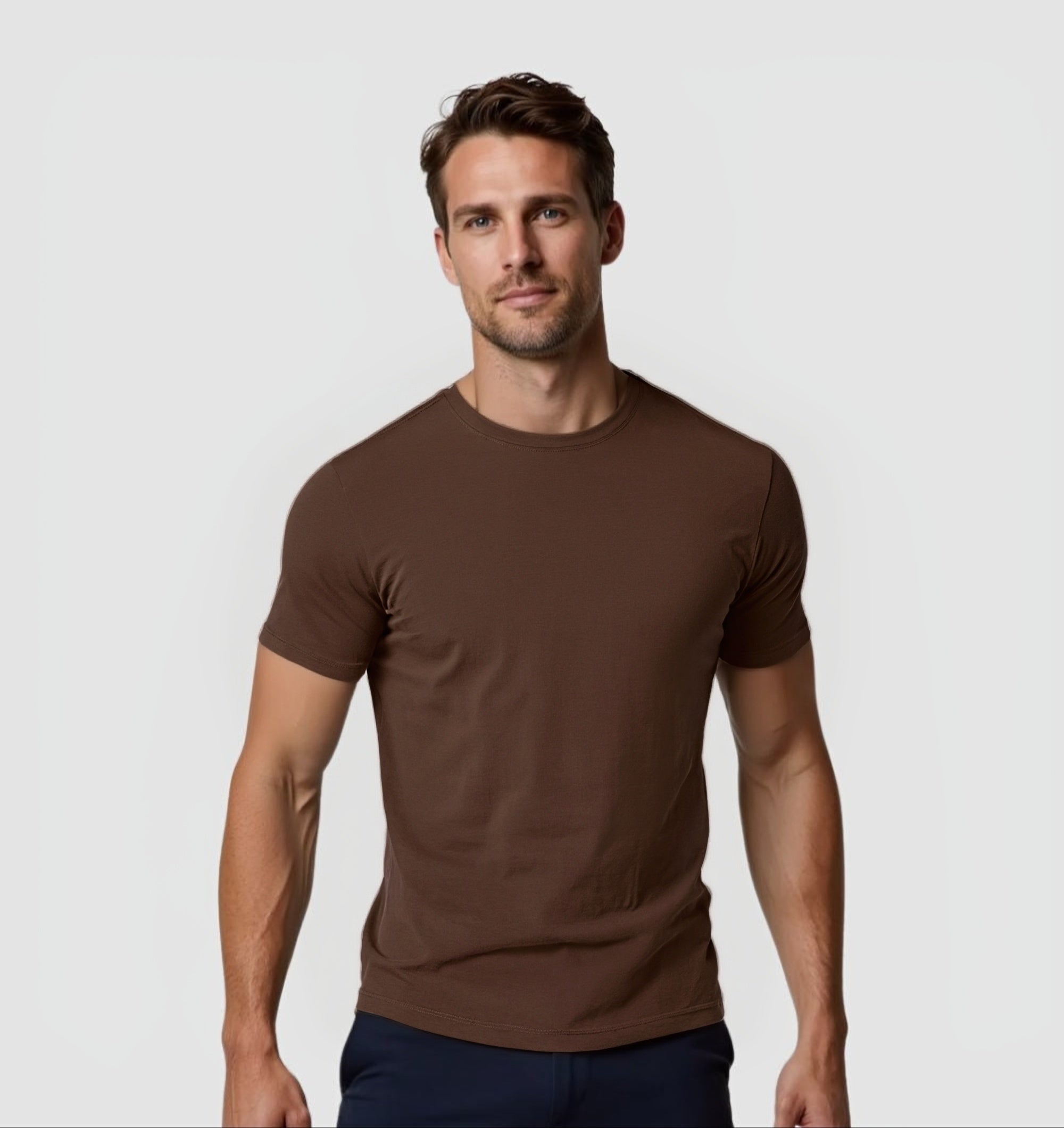 Tech-T-Shirt – Braun