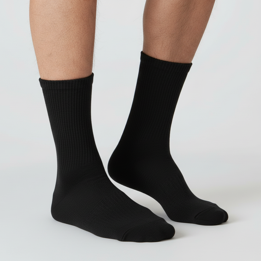 12er-Pack Socken – Schwarz